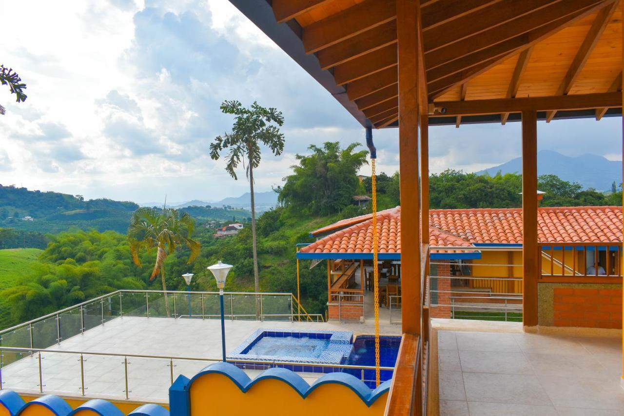Ecohotel Guaduales Pereira Tribunas Esterno foto