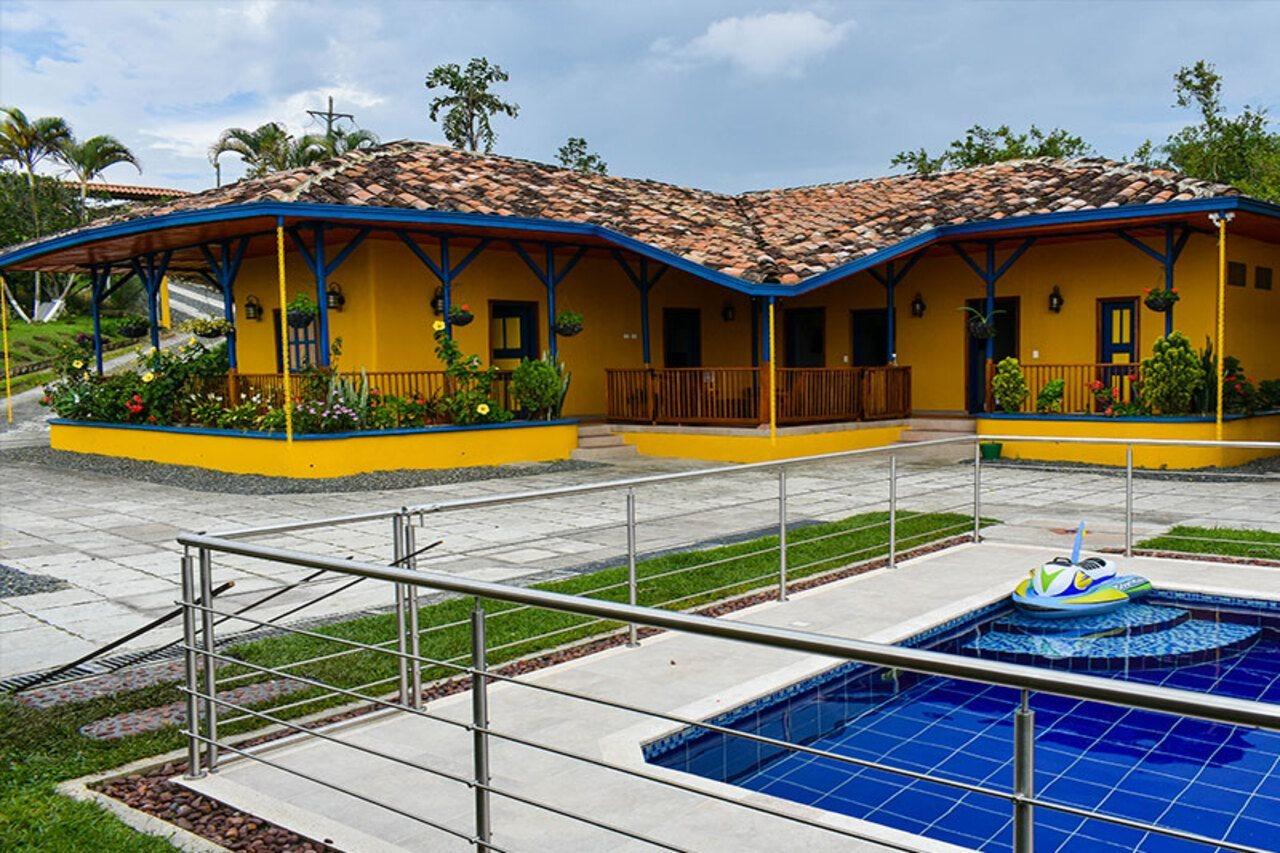Ecohotel Guaduales Pereira Esterno foto