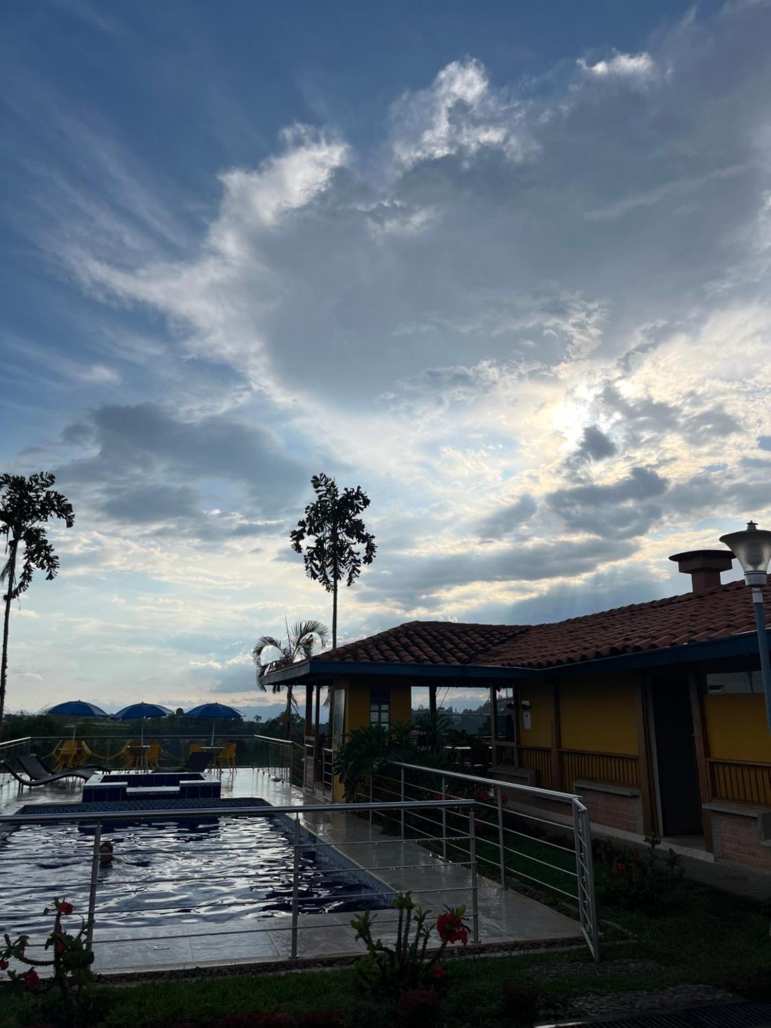 Ecohotel Guaduales Pereira Tribunas Esterno foto